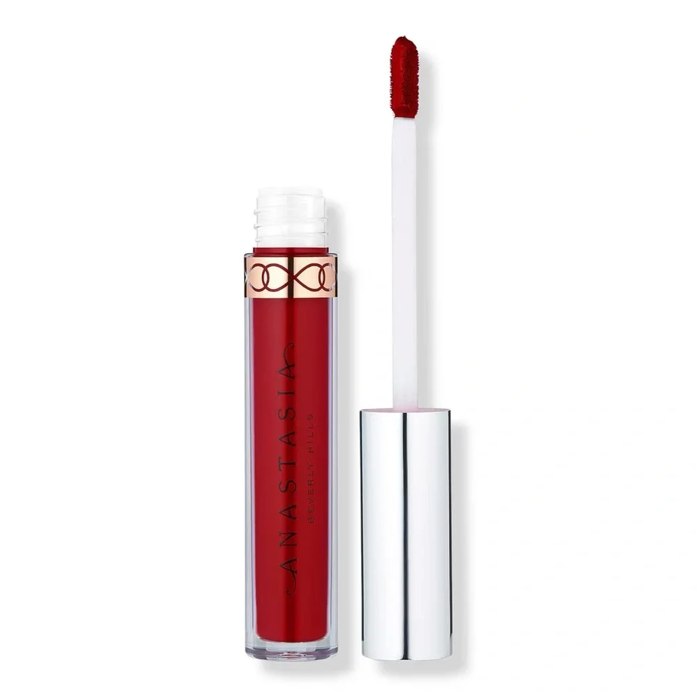 Anastasia Beverly Hills American Doll Retro Red Liquid Matte Lipstick NIB